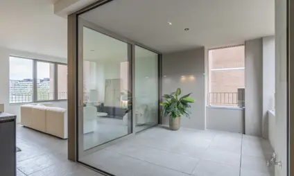 afgewerkt appartement - kijkappartement