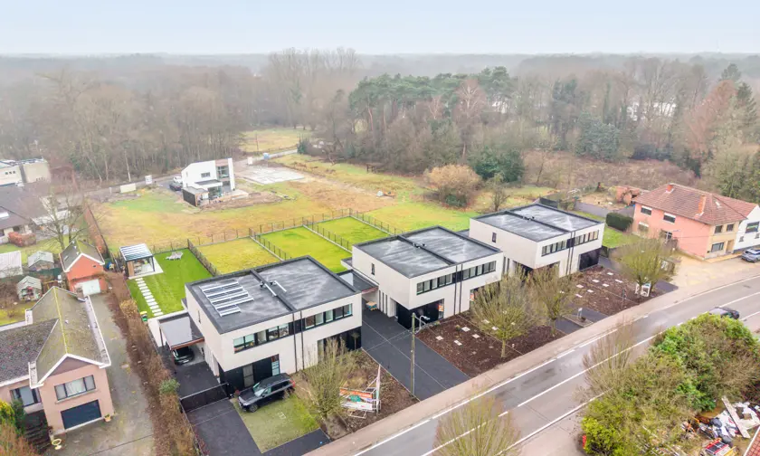Huis te koop Keerbergen nieuwbouw halfopen bebouwd met tuin