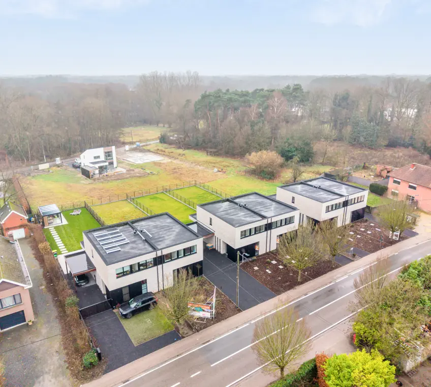 Huis te koop Keerbergen nieuwbouw halfopen bebouwd met tuin