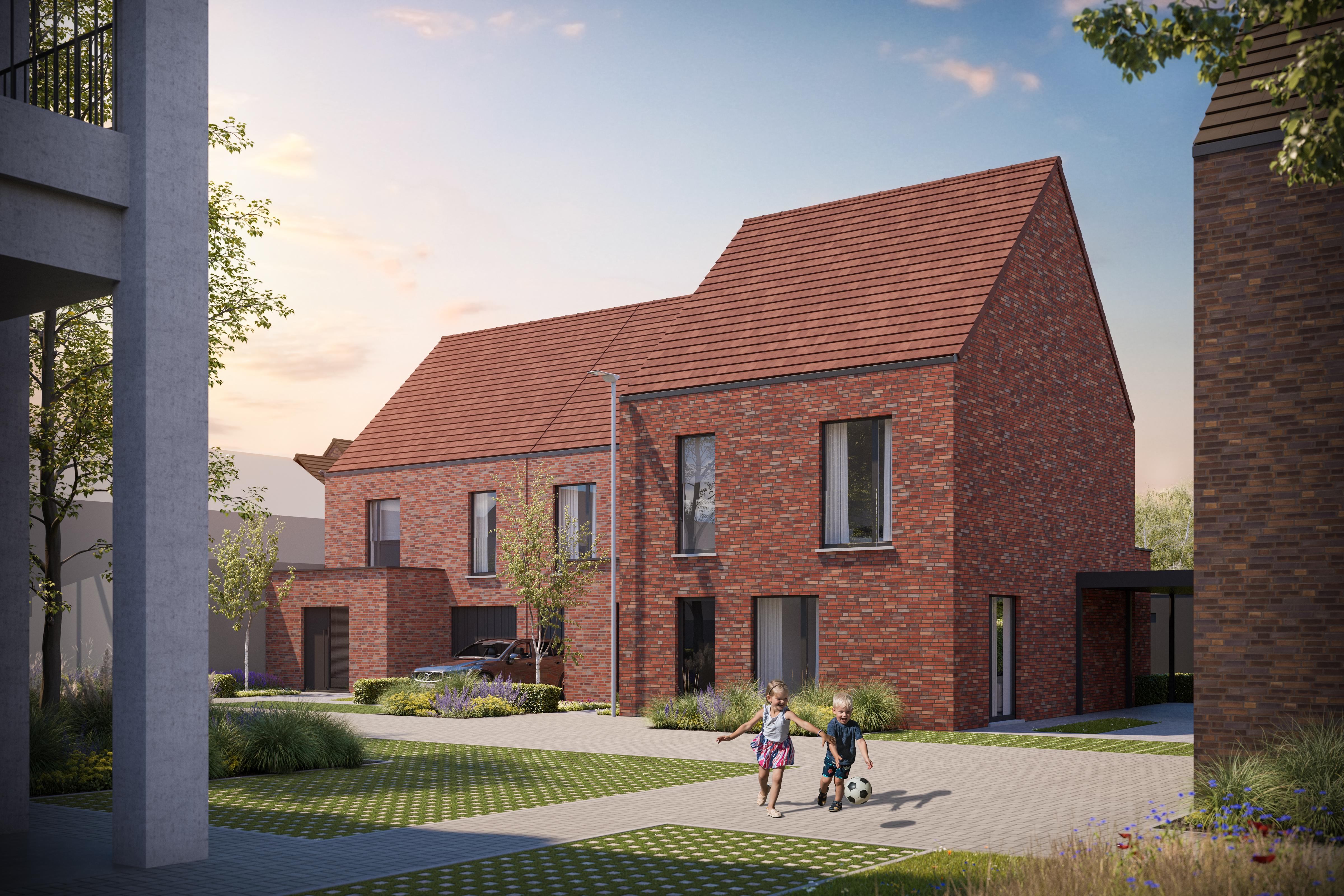 huis voorgevel exterieur