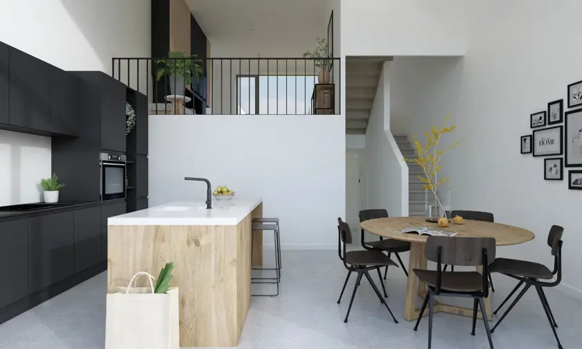 deurne eksterlaer Intérieurs spacieux et lumineux avec des équipements contemporains