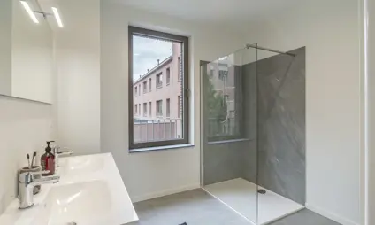afgewerkt appartement - kijkappartement