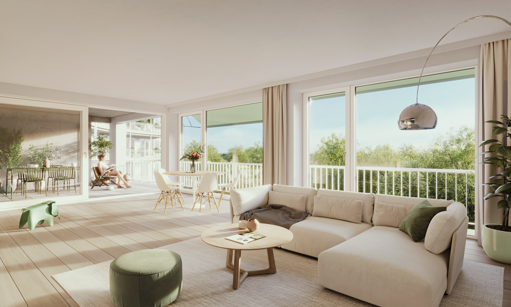 Nieuwbouw Genk Bosart - lichtrijk interieur