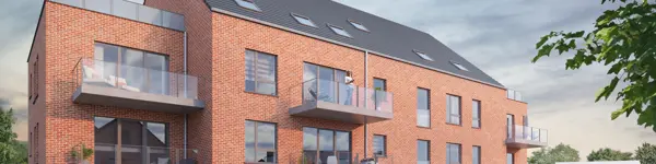 Appartements à vendre à Ath - Les Jardins de Roselle - Arrière appartements