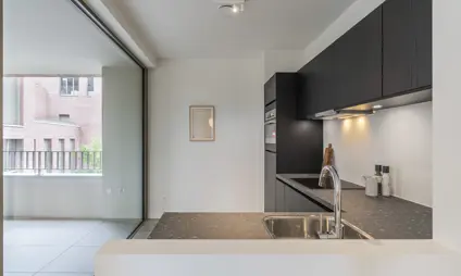 afgewerkt appartement - kijkappartement