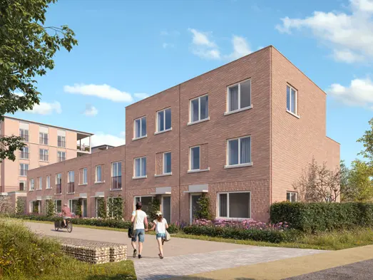 exterieur woningen voorgevel