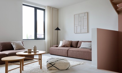 Deurne Eksterlaer Kijkwoning living woonruimte salon