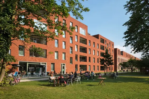 Voorgevel van het Groen Kwartier