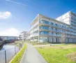 Woning Waterzicht (Vilvoorde) met 3 slaapkamers, terras en kleine tuin, foto van gebouw