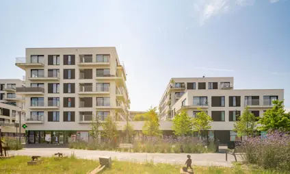 Appartement Brughuis  (Vilvoorde) met 3 slaapkamers, terras en kleine tuin - foto van gebouw