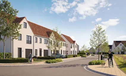 Essen Schildershof Nieuwbouw woningen groen landelijk