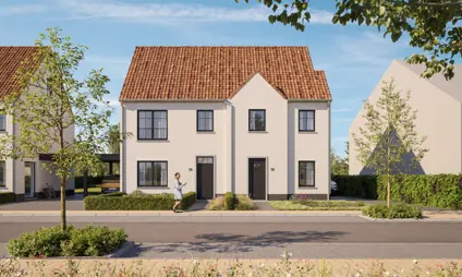 Essen Schildershof Nieuwbouw woningen groen landelijk