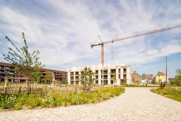 Woning Waterzicht (Vilvoorde) met 3 slaapkamers, terras en kleine tuin - foto van gebouw