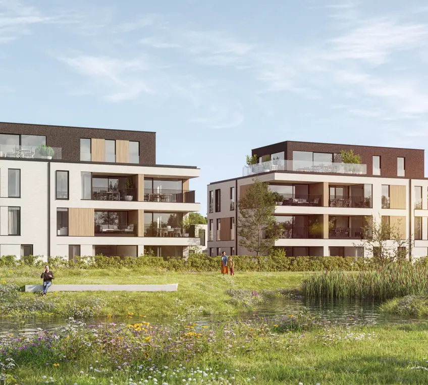 Moderne appartementen in groene woonbuurt