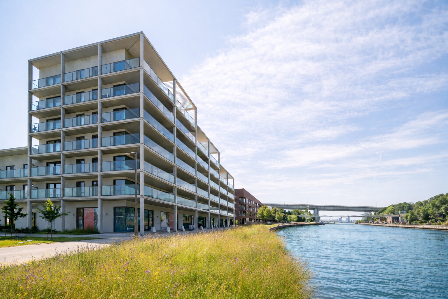 Appartementen Vilvoorde 4 Fonteinen 2 slaapkamers aan het water 