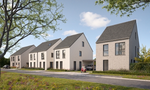 façade des maisons lot43-46