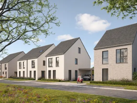 façade des maisons lot43-46