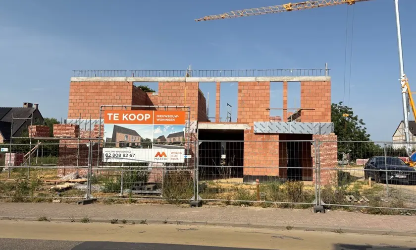 Werf voortgang Hoeilaart - gezinswoning