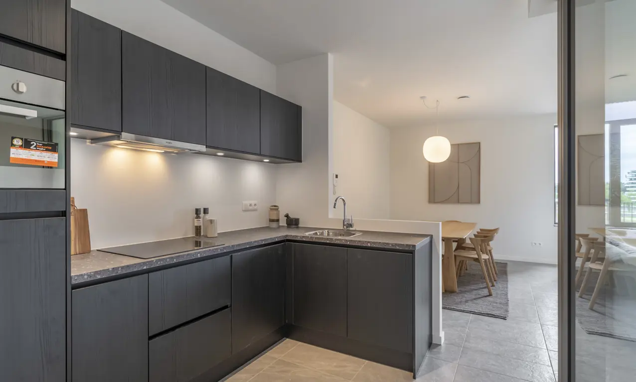 afgewerkt appartement - kijkappartement