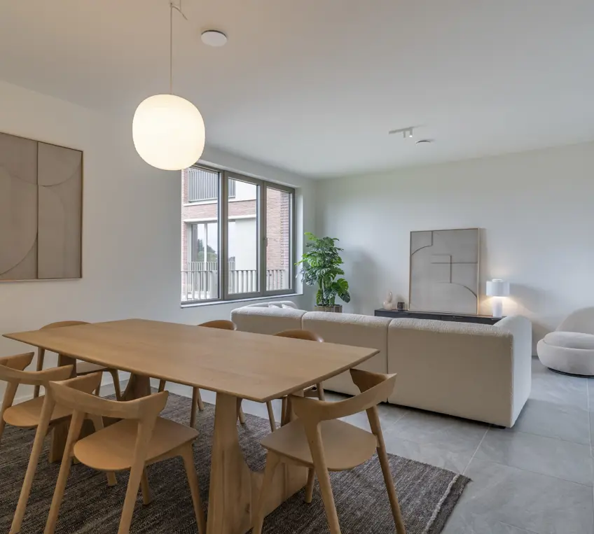 afgewerkt appartement - kijkappartement