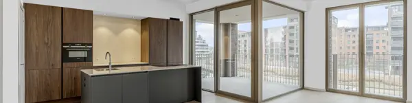 Appartement Quartier Bleu Hasselt, 3 chambres et terrasse - photo de la cuisine