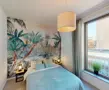 Appartement Quartier Bleu Hasselt, rez-de-chaussée, 2 chambres et terrasse - photo chambre