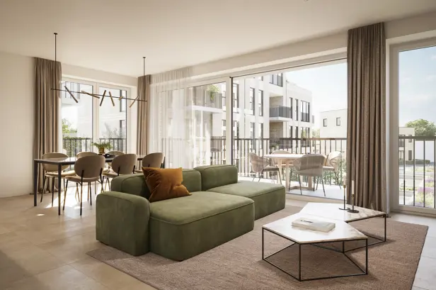 appartement interieur leefruimte