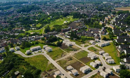 Maisons et appartements à vendre Ans - Esplanade des Coteaux - Vue aérienne