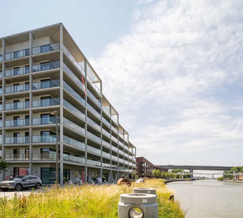 Woning Waterzicht (Vilvoorde) met 3 slaapkamers, terras en kleine tuin - foto van gebouw